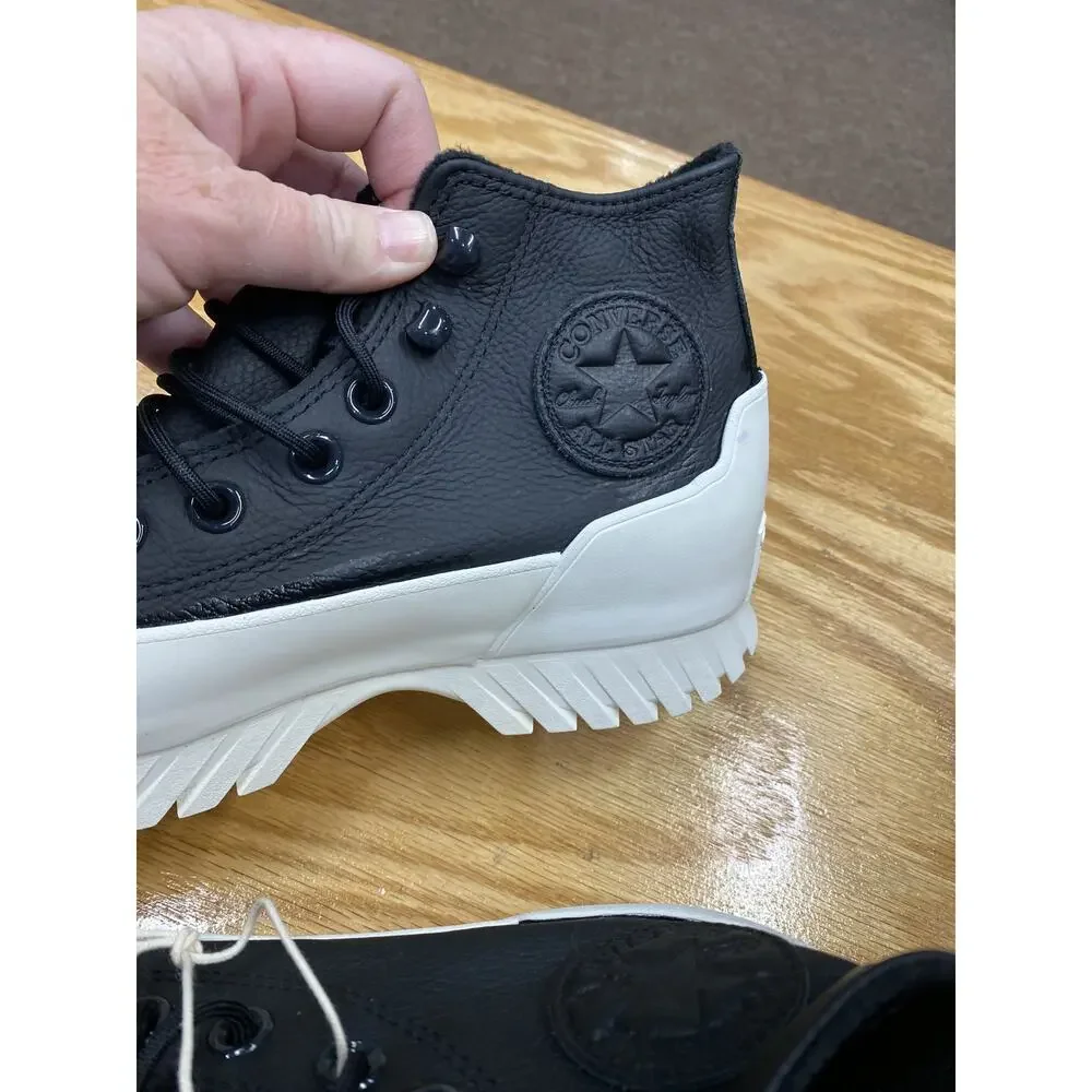 Converse Chuck Taylor All Star Lugged Winter 2.0 Womens 7 Black Athletic Sneaker